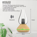 HOOLOO 3-IN-1 Multi-Functional Vaporizer, Ultimate Automatic Filling E-Rig with Integrated Bluetooth Audio, Compact User-Friendly Design, Ideal for Dry Herbs, Wax & 510 Cartridges - Image 6